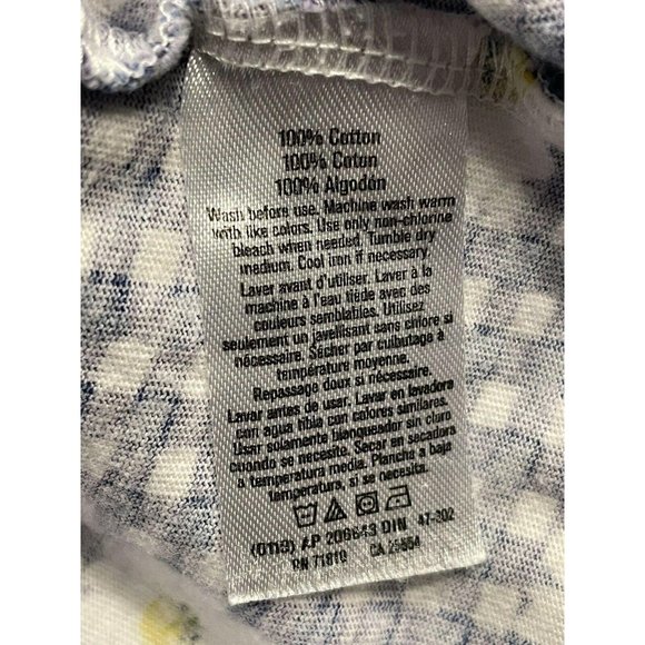 Gerber Infant Baby Girl 24 Months Floral Blue Gingham Daisy Dress Co - Picture 6 of 11